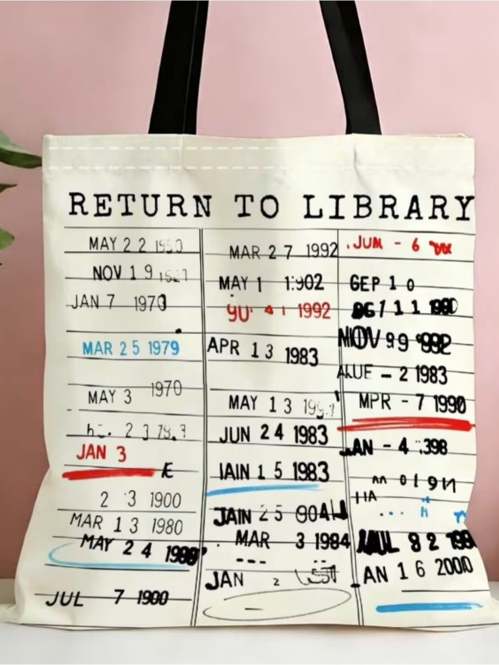 Return to Library tote bag!